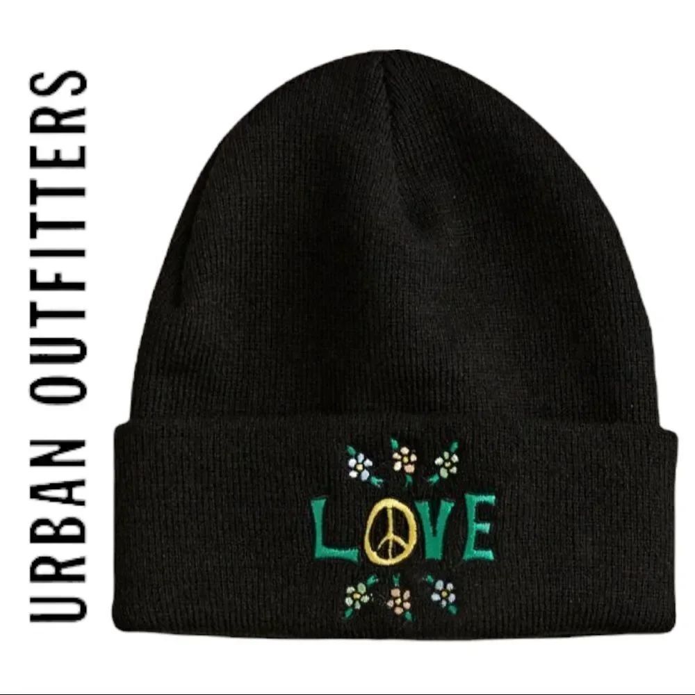 NEW Coney Island Black Picnic Love Hat Cap Beanie